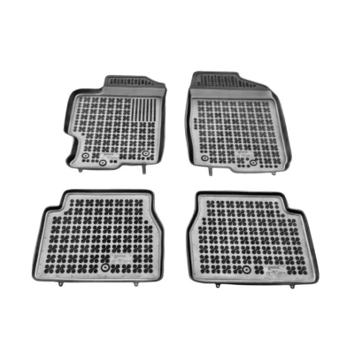 Afbeelding van REZAW PLAST 200801 Vloermatset Rubber voor en achter 4 Zwart Op maat gemaakt MAZDA: 6 Hatchback, Estate