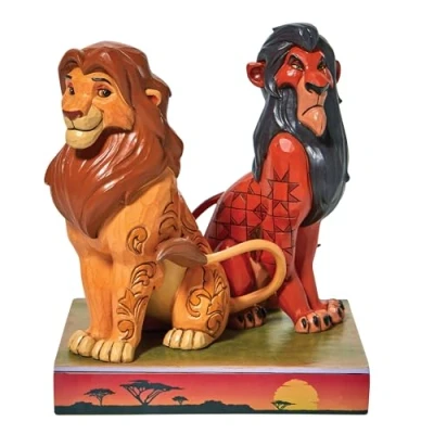 Afbeelding van Disney Traditions Simba &amp; Scar Proud Petulant