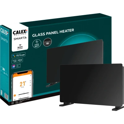 Afbeelding van CALEX Smart Elektrische Infrarood Verwarming 65 x 43cm Slimme Energiezuinige Kachel met Wifi Verwarmingspaneel Thermostaat