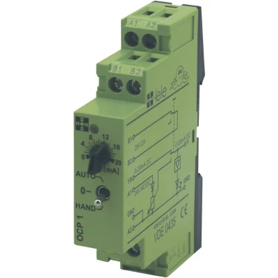 Afbeelding van tele OCP1 24VAC/DC 0 20MA Koppelrelais 24 V/DC, V/AC 1 stuk(s)