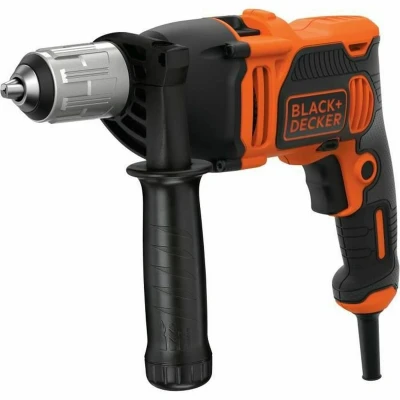 Afbeelding van BLACK+DECKER klopboormachine op snoer 850W BEH850 QS Geleverd met dieptegeleider + zijhandgreep