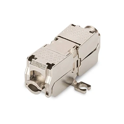 Afbeelding van DIGITUS Koppeling voor veldtoepassing CAT 6A, 500 MHz AWG 22 26, afgeschermd, Keystone ontwerp, 26x35x80