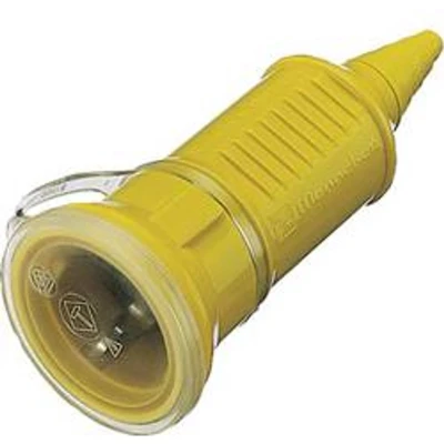 Afbeelding van MENNEKES 10845 Koppeling met randaarde Kunststof 230 V Geel IP44
