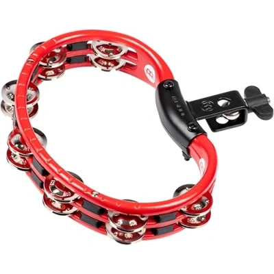 Afbeelding van Meinl Drummer Tambourine TMT2R, Steel Jingles Tamboerijn