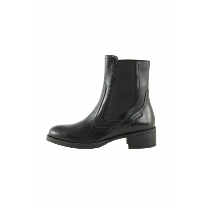 Afbeelding van TOM Tailor Korte laarzen, Dames, Maat: 40, Black Leer