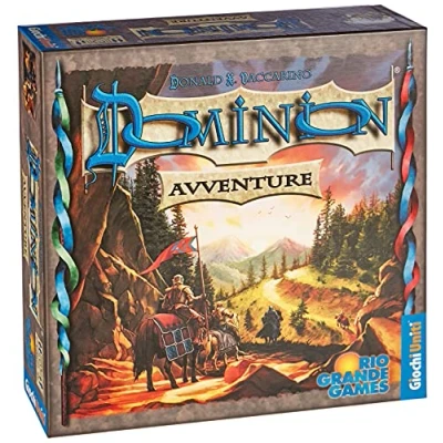 Afbeelding van Giochi Uniti Dominion avontuur, kaartspel, uitbreiding voor Dominion, Italiaanse editie, GU532
