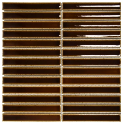 Afbeelding van The Mosaic Factory Sevilla KitKat Wandtegels 29,6x29,9x0,8cm Crème Caramel 0,89m²/10 vellen