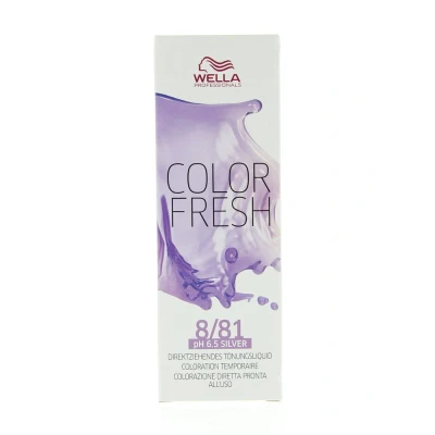 Afbeelding van Wella Color Fresh 75ml 8/81 lichtblond parel as