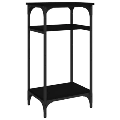 Image de vidaXL Table d&#039;appoint Noir 40x30x75 cm Bois d&#039;ingénierie825797