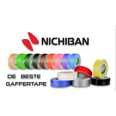 Afbeelding van Gele Nichiban Tape 19mm X 50mtr. 1 Rol. Geel (1 Rol)