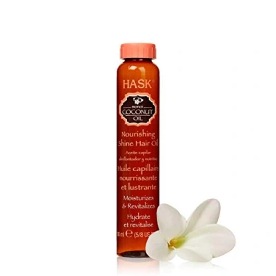 Afbeelding van HASK Monoi Coconut 18 ml ampullen voor alle haartypes