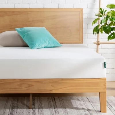 Afbeelding van Zinus matras 140 x 190 cm 20 hoogte tweepersoonsmatras van traagschuim met groene thee