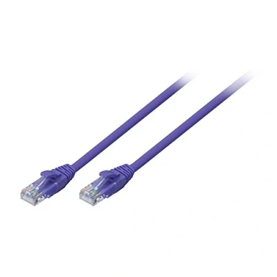 Afbeelding van LINDY 48124 RJ45 Netwerkkabel, patchkabel CAT 6 U/UTP 3.00 m Violet Snagless 1 stuk(s)