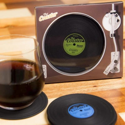 Afbeelding van Vinyl Onderzetters (Set Van 4)