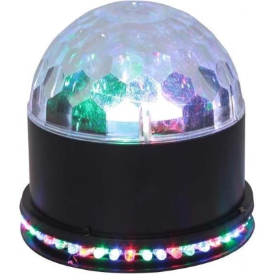 Afbeelding van 2 in 1 RGB LED lichteffect Zwart