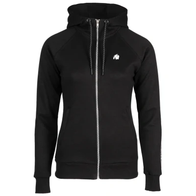 Afbeelding van Gorilla Wear Marion Sweater met rits, Dames, Maat: XS, Black