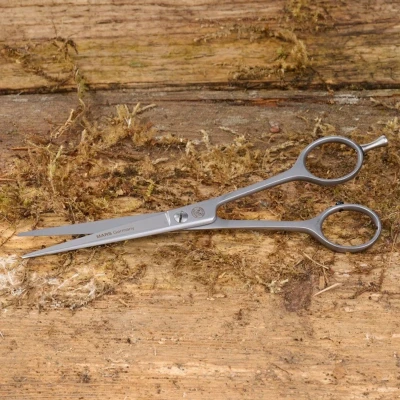 Afbeelding van Mars Coat King Solingen Rechte Schaar 17 cm voor Honden en Katten