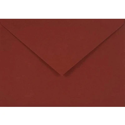 Afbeelding van Netuno 100 donkerrode enveloppen C6 114 x 162 mm 115 g Sirio Color Cherry decoratieve elegante puntige klep kleurrijke voor bruiloft verjaardag Kerstmis uitnodigingen wenskaarten