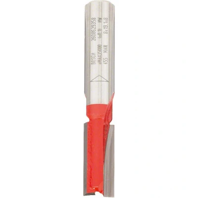 Afbeelding van Bosch Vingerfrees 2 Snijvlakken hardmetaal 8 x 19 mm (52 totale lengte)