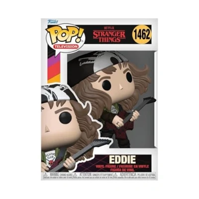 Image de Figurine Funko Pop TV Stranger Things S4 Hunter Eddie with Guitar
