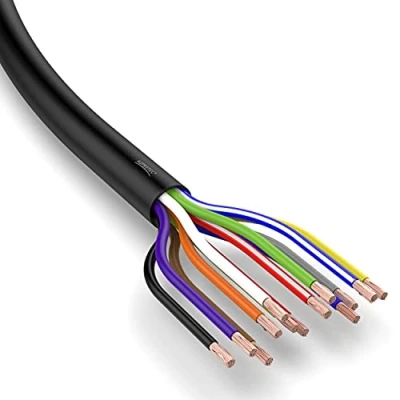 Afbeelding van FLRYY voertuigkabel, 5 m, 13 x 1,5 mm², ronde kabel, aderige elektrische aanhangerkabel