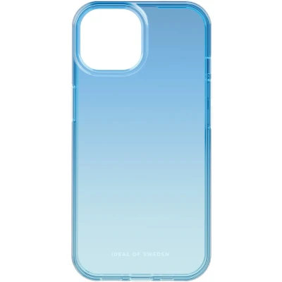 Afbeelding van iDeal of Sweden Clear Case iPhone 15 Light Blue