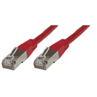 Afbeelding van MicroConnect F/UTP CAT6 0.25m Red PVC Outer Shield : Foil screening 4x2xAWG 27 CCA