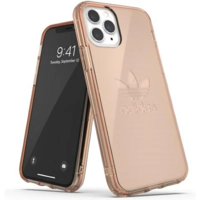 Afbeelding van adidas OR Protective Clear Case Big Logo FW19 for iPhone 11 Pro rose gold col.