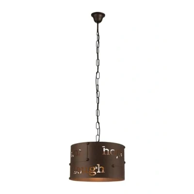 Afbeelding van EGLO Vintage Coldingham Hanglamp 1 Lichts Roestkleurig