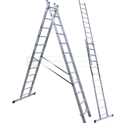 Afbeelding van Alumexx 2 delige Reformladder 2x12 Sporten