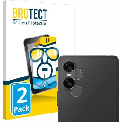 Afbeelding van BROTECT Screenprotector voor Sony Xperia 10 VI (ALLEEN Camera Lens) Folie Beschermfolie transparant (2 Stuks)