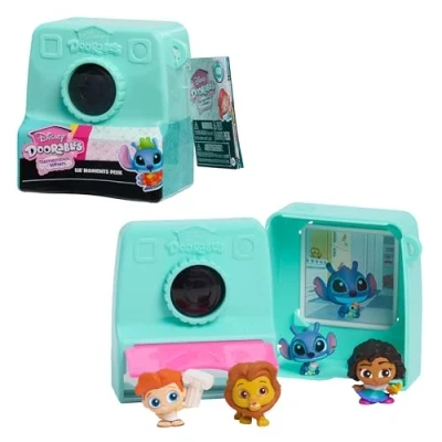 Afbeelding van Disney Doorables Remember When Lil&#039; Moments Peek Collection, 5 stuks, 4 verrassingsverzamelfiguren, speelgoed voor kinderen vanaf jaar