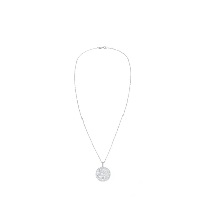 Afbeelding van Elli Zodiac SIGN LION Ketting, Dames, Maat: 45, Silber