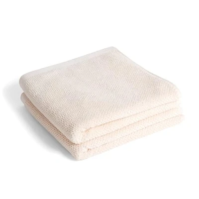 Afbeelding van herzbach home Spa Collection handdoekenset 50 x 100 cm 100% katoen (crème)
