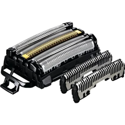 Afbeelding van Panasonic WES9040Y1361 5 reservemesjes voor elektrisch scheerapparaat ES LV9U &amp; LV6U, bladensysteem, geavanceerd Japans roestvrij staal, waterdicht
