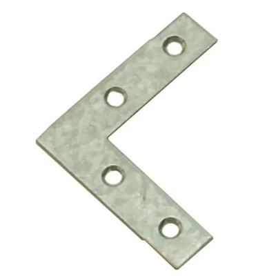 Afbeelding van Raamhoek Recht 40x40mm 10X1.5 Gegalvaniseerd per stuk