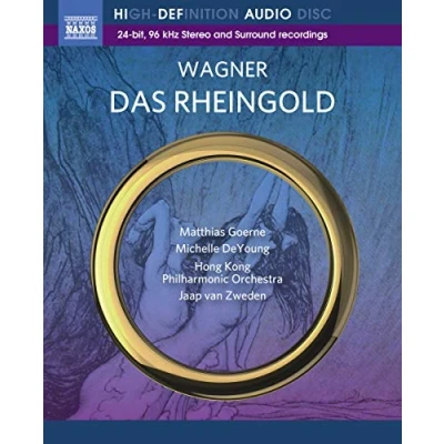 Afbeelding van Hong Kong Philharmonic Orchestra, Jaap Van Zweden Wagner: Das Rheingold (Blu ray)