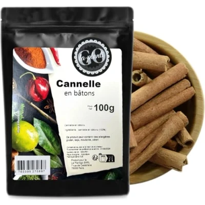 Afbeelding van Kaneel in stokjes 100 g LA PLANTIGO