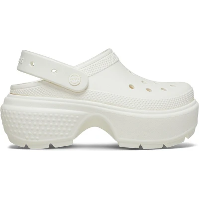 Afbeelding van Crocs Stomp Unisex Badslippers, Maat: 37 38, Chalk Kunststof