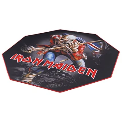 Afbeelding van Subsonic Iron Maiden Gaming vloermat, antislip, voor zitting/gamingstoel