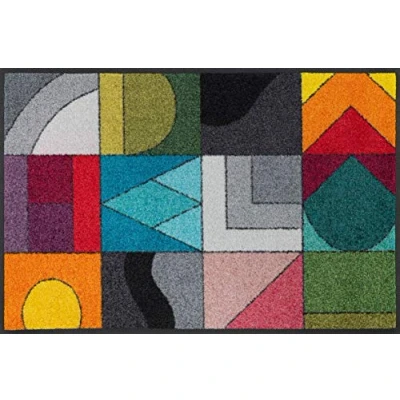 Afbeelding van wash+dry Momix Deurmat, 50 x 75 cm, voor binnen en buiten, wasbaar