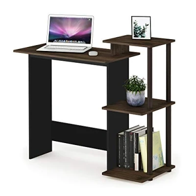 Afbeelding van Furinno Efficient Home Laptopbureau, Columbia Walnut/Bruin, One Size