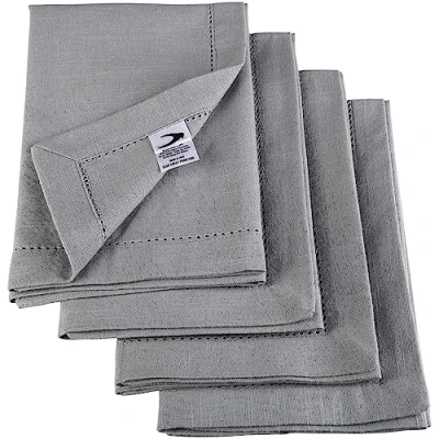 Image de Pingouin Home 100 % Coton, Grey Solid, 45 x 45cm