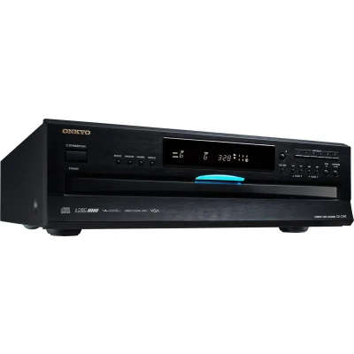 Afbeelding van Onkyo DX C390 6 CD wisselaar, analoge en digitale uitgangen, 32 bit/384kHz DAC, afstandsbediening
