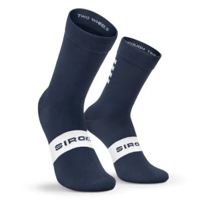 Afbeelding van SIROKO S1 Blue Ancares fietssokken, Navy Blauw