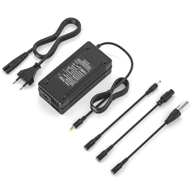Afbeelding van NATNO elektrische scooter oplader, 54,6 V 2 A fiets lithium batterijlader, hoverboard lader, mobiliteit voedingsadapter voor