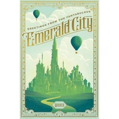 Afbeelding van Poster Wicked Emerald City 61x91,5cm