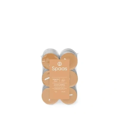 Afbeelding van Spaas Delightful Dawn Geurtheelichtjes, 4,5 uur, 12 stuks