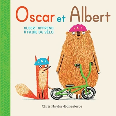 Afbeelding van Oscar et Albert apprend à faire du vélo