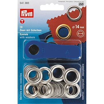 Afbeelding van Zilver Prym Nestelringen 14mm
